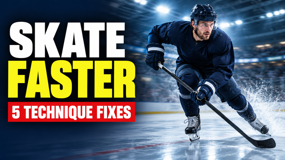 How to Skate Faster in Hockey: 5 Technique Fixes Most Players Never Get Taught