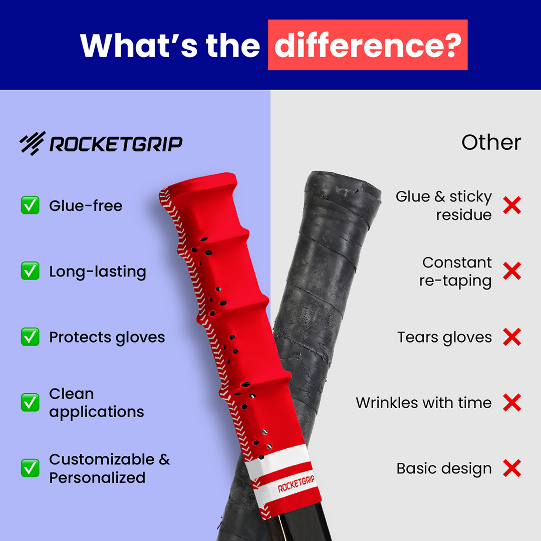 RocketGrip hole hockey grip