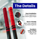 RocketGrip hole hockey grip